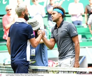 Allez les Bleus! Fransmannen Tsonga en Paire zorgen met potje tennisvoetbal voor spektakel in Halle