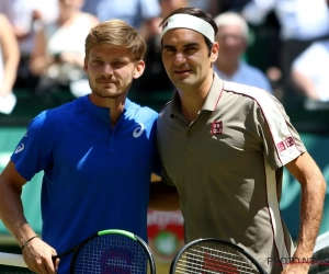 Moedige Goffin kraakt tegen Federer na uitstekende eerste set