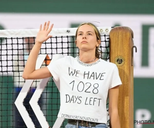 📷 IN BEELD: zo zorgde klimaatactiviste voor ophef tijdens halve finale van Roland Garros