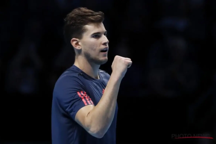 Thiem houdt kansen gaaf op de Masters, tegenstander stort ineen na zege tegen Federer