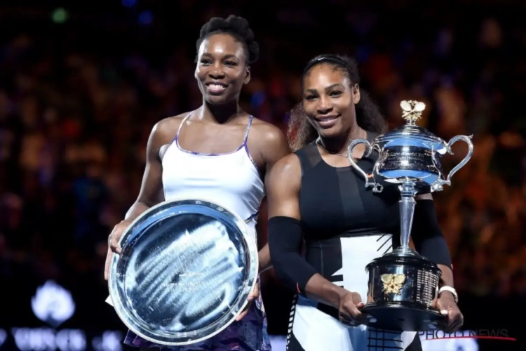 Serena (opnieuw nummer één) dankt zus Venus: "Zonder haar had ik nooit zoveel grandslamzeges kunnen behalen"