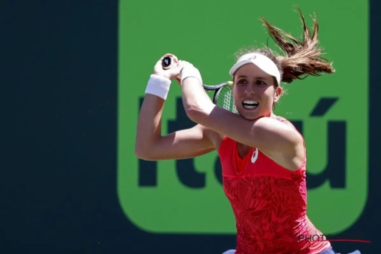 Konta ontsnapt miraculeus tegen Halep