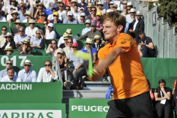 Even spannend voor Goffin in regenachtig Barcelona, maar hij raast door