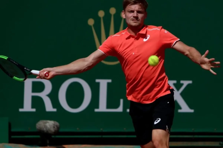 David Goffin is met zijn kwartfinale stilaan weer de oude: "Het gaat de goede kant op met mijn oog"