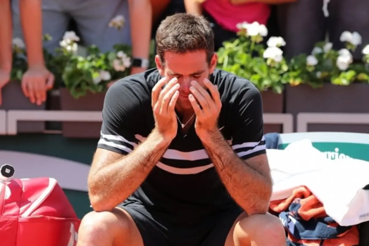 Comeback is eigenlijk afscheid: emotionele Juan Martín del Potro staat voor zijn laatste toernooi