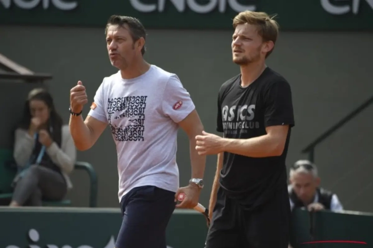 Trainer van David Goffin haalt zwaar uit: "Hele carrière naar de vaantjes helpen is stap te ver"