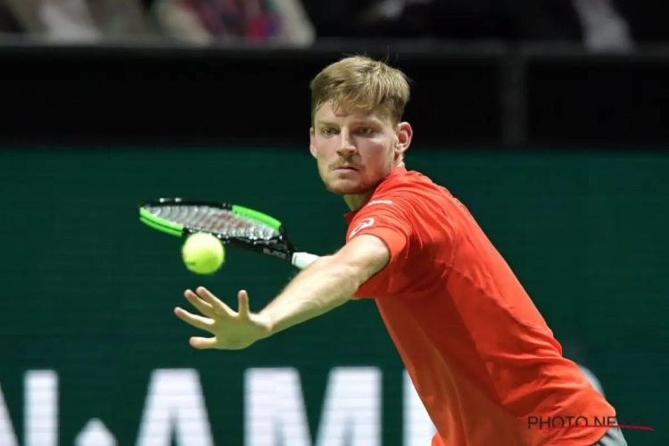 David Goffin kan slechts enkele spelletjes sprokkelen in eerste ronde in Rotterdam