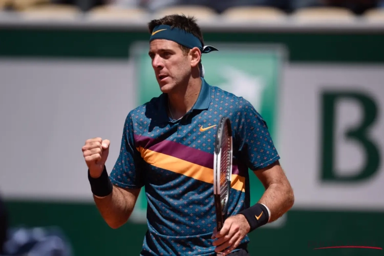 Juan Martin Del Potro laat zich even verrassen, maar zet daarna orde op zaken tegen Chileen