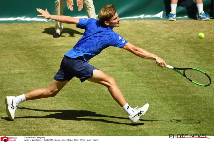 David Goffin krijgt Moldaviër na drie sets op de knieën en mag naar de kwartfinales in Halle