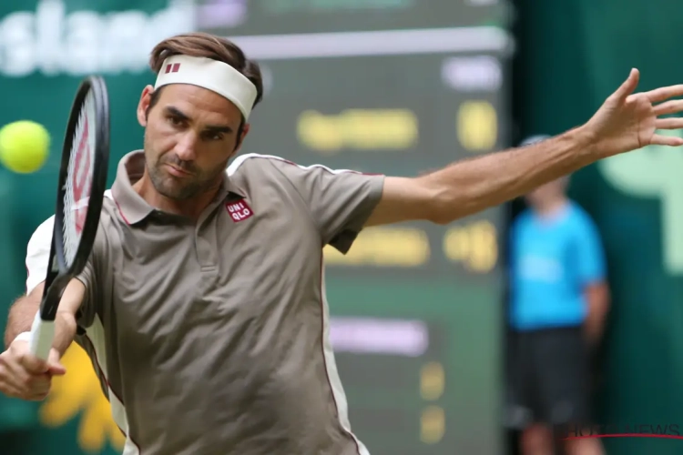 Roger Federer raakt na bijzonder lange kwartfinale niet voorbij sterke Bulgaar Grigor Dimitrov 