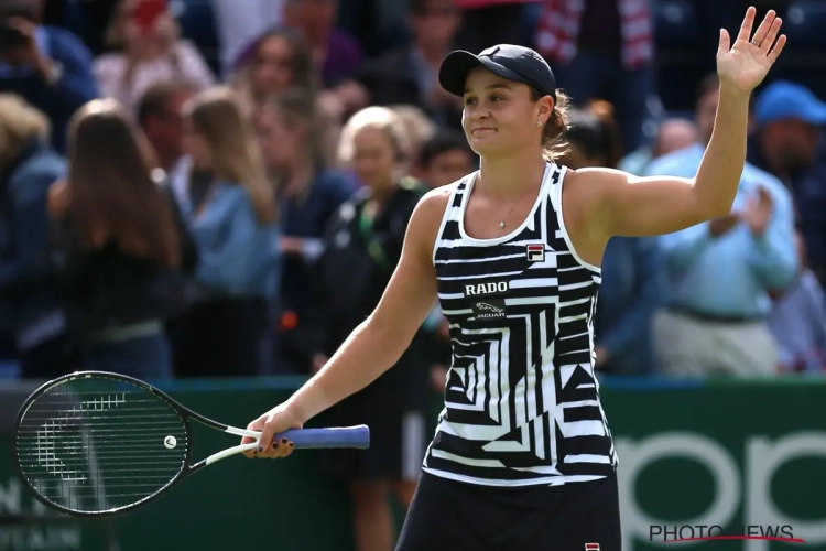 Ashleigh Barty komt met de schrik vrij, ex-winnares van de US Open nu al naar huis