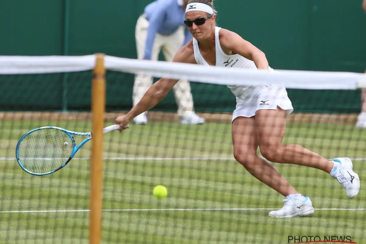 Kirsten Flipkens wint van Elise Mertens in Eastbourne