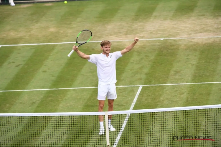 Dan toch een Belgische kwartfinalist: David Goffin schaart zich voor het eerst bij laatste acht op Wimbledon