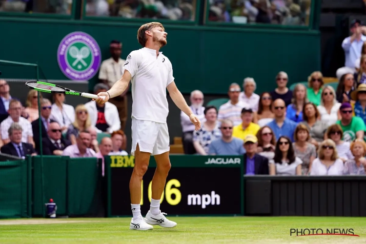 David Goffin kan ondanks sterk wedstrijdbegin titelverdediger Novak Djokovic niets in de weg leggen