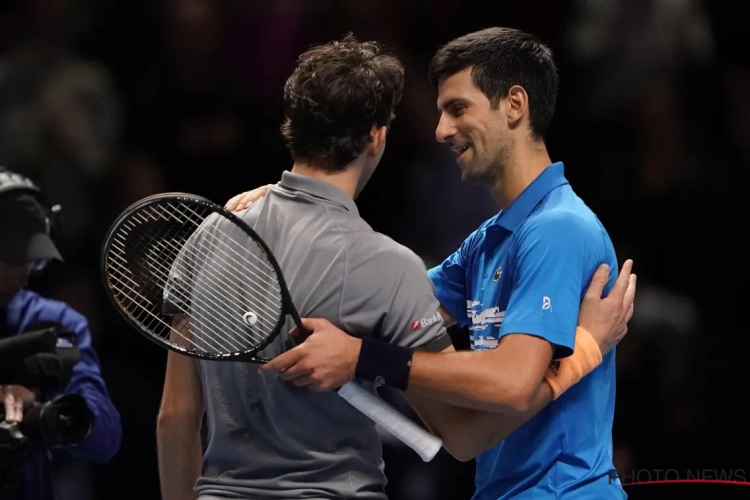 Thiem klopt Djokovic na thriller op ATP Masters en is zeker van plek bij laatste vier