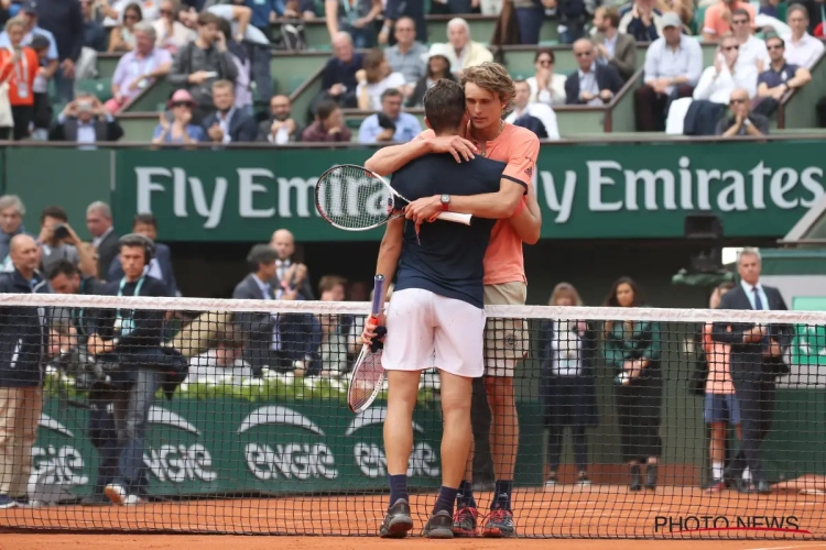 Thiem speelt halve finale op AO tegen 'goede vriend' Zverev: "Ik kan niet wachten tot vrijdag"