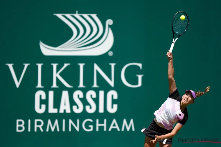 Topreekshoofd Elise Mertens gaat er in Birmingham meteen uit na drie opeenvolgende tiebreaks