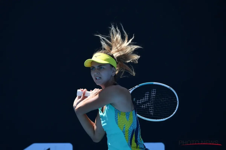 Voor Maryna Zanevska is eerste ronde op Australian Open het eindstation tegen nummer negen van de wereld